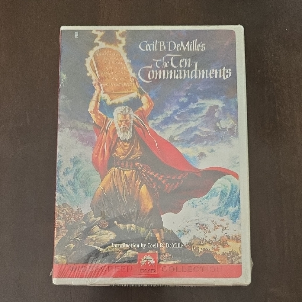 The Ten Commandments DVD | Charlton Heston | Cecil B. DeMille Classic
